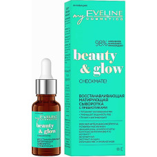 Сыворотка с пребиотиками Eveline Cosmetics Beauty Glow Checkmate! Serum Восстанавливающая и матирующая 18 мл (43884)