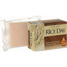 Мыло туалетное Lion Rice Day с экстрактом рисовых отрубей 100 г (48648)