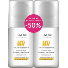 Набор дезодорант-антиперспирантов BABE Laboratorios 24 часа защита и комфорт 50 мл х 2 шт. (47080)