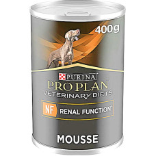 Влажный диетический корм для взрослых собак Purina Pro Plan Veterinary Diets NF Renal Function для поддержания функции почек при хронической болезни почек, мусс 400 г