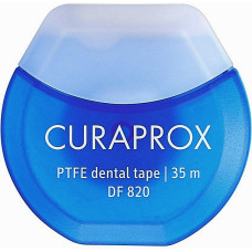 Зубная нить Curaprox тефлоновая с хлоргексидином 35 м (44908)