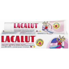 Зубная паста Lacalut детская до 4 лет 50 мл (45512)