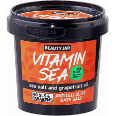 Соль для ванны Beauty Jar Vitamin Sea морская антицеллюлитная с маслом грейпфрута 150 г (47235)