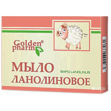 Мыло Golden Pharm Ланолиновое 70 г (48179)