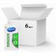 Упаковка влажных салфеток Smile Antibacterial с соком подорожника 6 пачек по 15 шт. (50412)