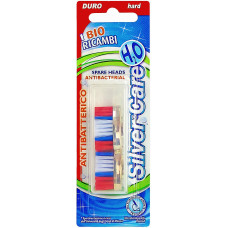 Сменные головки для зубных щеток Silver Care H2O жесткие 2 шт. (46311)