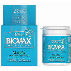Маска для волос L'biotica Biovax Кератин + Шелк 250 мл (37143)