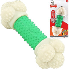 Игрушка со вкусом бекона Nylabone Double Action Extreme Bacon 2in1 XL для собак от 23 кг