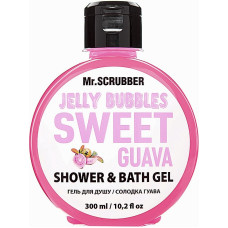 Гель для душа Mr.Scrubber Jelly bubbles Sweet Guava для всех типов кожи 300 г (49060)