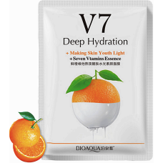 Набор масок Bioaqua V7 Deep Hydration с экстрактом апельсина 3 шт. х 30 г (41808)
