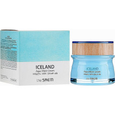 Увлажняющий крем для лица на основе ледниковой воды Исландии The Saem Iceland Aqua Moist Cream 60 мл (41549)