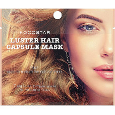 Сыворотка для волос Kocostar Luster Hair Capsule Mask Pouch Биоламинирование c аргановым маслом 7 капсул (38098)