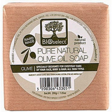 Натуральное мыло BIOselect с оливковым маслом 200 г (47288)