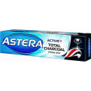Зубная паста Astera Active + Total Charcoal Комплексный уход с активированным углем 100 мл (45054)