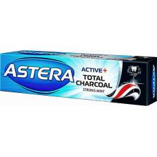 Зубная паста Astera Active + Total Charcoal Комплексный уход с активированным углем 100 мл (45054)