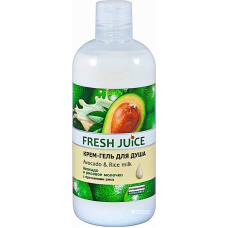 Крем-гель для душа Fresh Juice Avocado Rice milk 500 мл (48095)