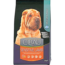 Сухой корм для собак Farmina Cibau Sensitive Adult Medium & Maxi с чувствительным пищеварением с ягненком 2.5 кг