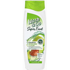Шампунь Wash Go SuperFood Авокадо и Алоэ для непослушных волос 400 мл (39713)