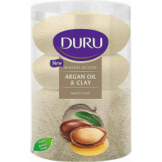 Туалетное мыло Duru Mineral Action Аргановое масло и глина 4 х 100 г (47698)