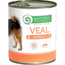 Влажный корм для собак Nature's Protection Adult Veal с телятиной 800 г 
