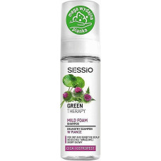 Шампунь-пенка Chantal Sessio Green Therapy для чувствительной кожи головы центелла и расторопша 175 мл (38472)