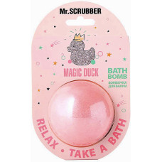 Бомбочка для ванны Mr.Scrubber Magic Duck 200 г (49120)