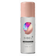 Краска-Спрей Sibel Metallic Hair Colour Spray для волос розовое золото 125 мл (37859)