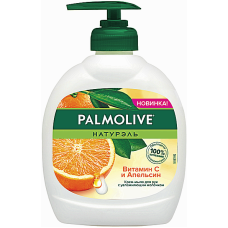 Жидкое крем-мыло для рук Palmolive Натурэль Витамин C и Апельсин 300 мл (49470)