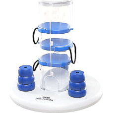 Игрушка для собак Trixie Dog Activity Gambling Tower "Башня" интерактивная, развивающая, 25 см/27 см