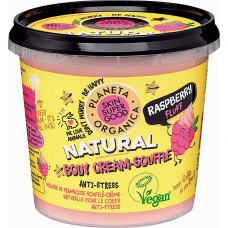 Крем-суфле для тела Planeta Organica Skin Super Good Natural Body Cream-Souffle Raspberry Fluff 360 мл (49528)