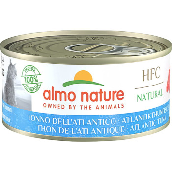 Влажный корм для кошек Almo Nature HFC Cat Natural, 150 г Атлантический тунец