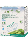 Прокладки Masmi органические Extra Long ультратонкие гигиенические для обильных выделений с крылышками 8 шт. (50595)