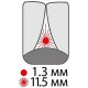 Межзубные щетки Paro Swiss Flexi Grip хх-крупные O 11.5 мм 4 шт. (44814)