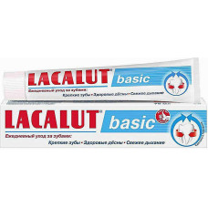 Зубная паста Lacalut basic 75 мл (45501)