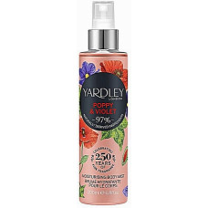 Мист увлажняющий парфюм для тела и волос Yardley Poppy Violet Moisturising Fragrance Body Mist 200 мл (50257)