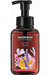 Мыло-пена для рук Wash Bon Prime c ароматом цветов 500 мл (50207)