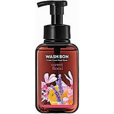 Мыло-пена для рук Wash Bon Prime c ароматом цветов 500 мл (50207)