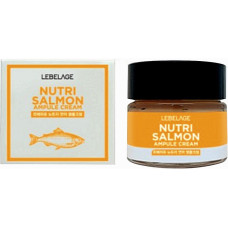 Крем питательный Lebelage Ampule Cream Nutri Salmon с лососевым маслом 70 мл (41114)