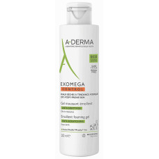 Очищающий гель-эмолент A-Derma Экзомега Контроль для сухой кожи для лица и тела 200 мл (43139)