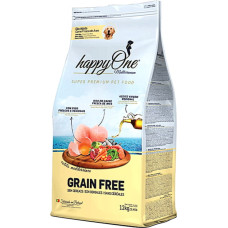 Беззерновой корм для взрослых собак happyOne Mediterraneum Adult Dog Fresh Meat со свежим мясом 12 кг