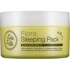 Маска для лица на Konad Lila Lily Flora Sleeping Pack Ночная на основе натуральных экстрактов 80 мл (42159)