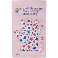 Маска-перчатки для рук Purederm Twinkle Design Moisturizing Hand Mask с прополисом 26 г (50972)