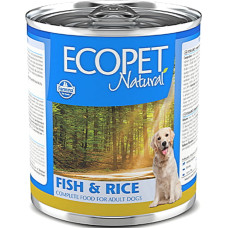 Влажный корм для собак Farmina Ecopet Natural Dog Fish & Rice с сельдью, 300 г