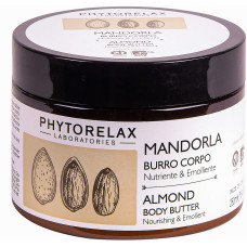 Крем-масло для тела увлажняющее Phytorelax Аlmond Vegan Organic 250 мл (49514)