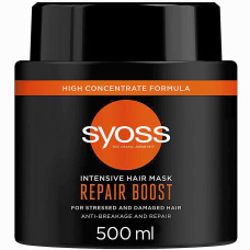 Интенсивная маска SYOSS Repair Boost для поврежденных волос 500 мл (37315)