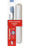 Зубная щетка Colgate Безопасное отбеливание мягкая Серая + футляр (45950)