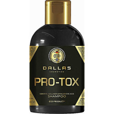 Шампунь для восстановления структуры волос Dallas Hair Pro-tox с коллагеном и гиалуроновой кислотой 500 мл (38560)