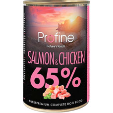 Влажный корм для собак всех пород Profine с лососем и курицей 400 г