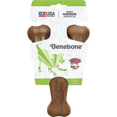 Жевательная игрушка для собак со вкусом бекона Benebone Wishbone Bacon M Темно-коричневая
