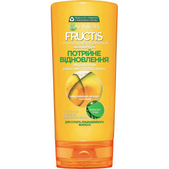 Бальзам-ополаскиватель Garnier Fructis Тройное Восстановление для поврежденных и ослабленных волос 200 мл